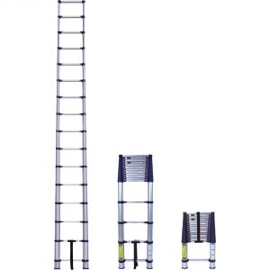 telescoping ladder retractable and detractable