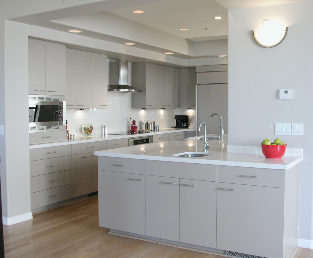 How To Paint Laminate Cabinets