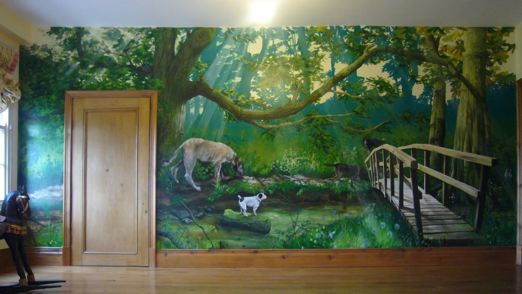 How To Paint A Mural Or Wall Picture