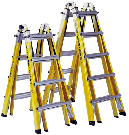Fiberglass ladders