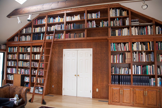 ladder in library